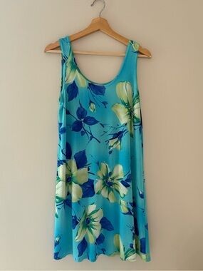 JOSTAR | Vintage Tropical Vacation Summer Dress | Medium